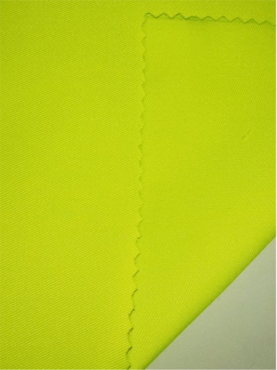 XX-FSSY/YULG  T/C 80/20 hi-vis twill fabric  21S*21S/124*65  230GSM 側面照